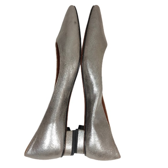 Aquatalia Perla Metallic Flat Size 8 - Picture 4 of 8